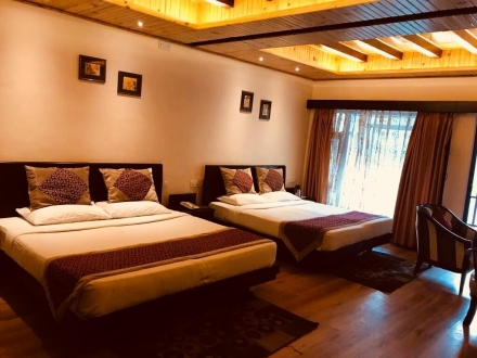 Hotel Krishna Family Room